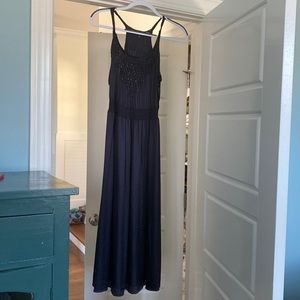 Rebecca Taylor navy blue dress